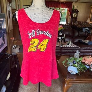 Woman’s Nascar Jeff Gordon 24 tank top